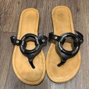 ANTONIO MELANI Ring-Accent Sandals Sz 7